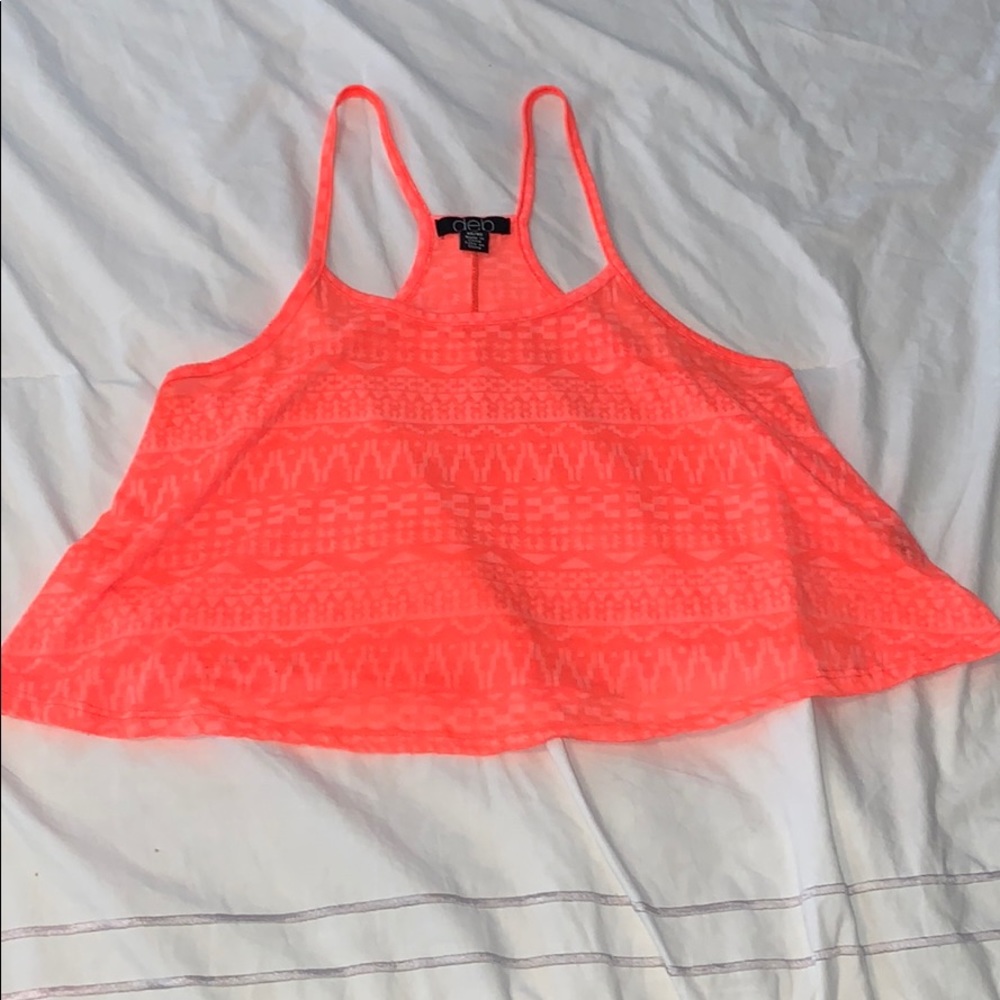 Neon Pink/Orange Tank